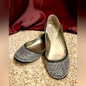Xhilaration Rhinestone Flats